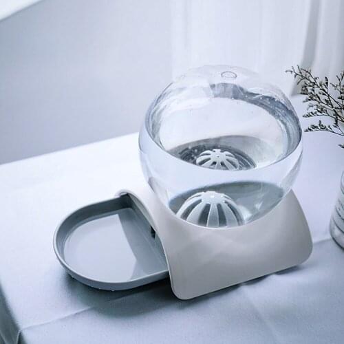 2.8L Automatic Water Dispenser Bubble Bowl Fountain Pet Cat Dogs Water Large Drinking Bowl Cat Drink Pet Supplies No Electricity