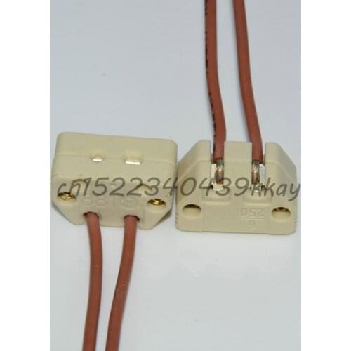 Bender + Wirth 881 lamp base,G6.35 GZ6.35 GX lampholder,for Hanaulux Blue 130/90 operation room,22.8V 90W bulb lights socket