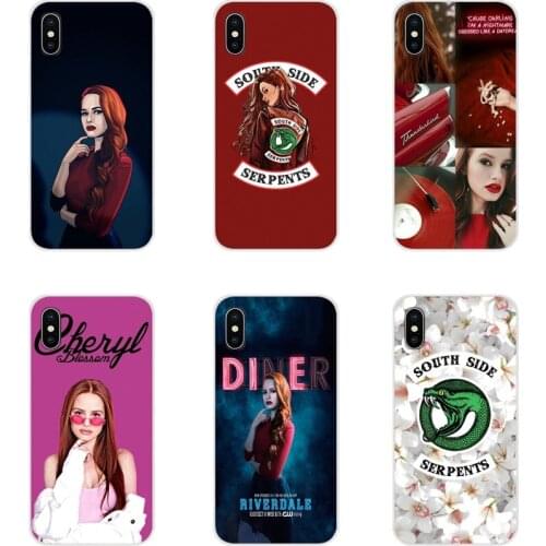 Tv riverdale cheryl blossom For Samsung Galaxy S3 S4 S5 Mini S6 S7 Edge S8 S9 S10 Lite Plus Note 4 5 8 9 Mobile Phone Skin Cover