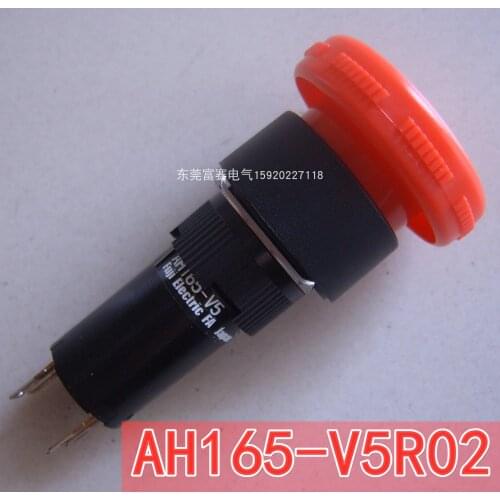 Japan imported emergency stop switch AH165-V5R02 rotary reset brand new
