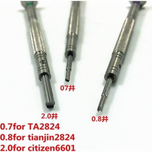 Watch maintenance tools ETA2824 TIANJIN2824 6601 movement automatic tuo swing hammer open screwdriver