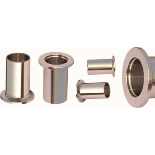 1PC Ferrule Half Nipple NW16/25/40/50 KF16/25/40/50 L=20/30/40/50mm SUS304 New Vacuum Pump Flange Welding Fittings to Tri Clamp