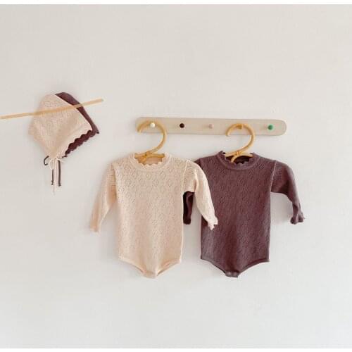 Newborn Baby Clothes Autumn Baby Boy Romper Clothes Knitted Baby Romper For Kids Overalls Infant Baby Girls Boys Jumpsuit Cotton