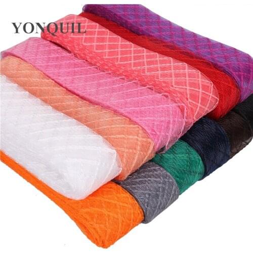 Orsehair Nylon Net Fabric Width 4.5CM Flat Plain Crinoline Braid Mesh Ribbon For Fascinator DIY Hair Accessories 100Yard/Lot