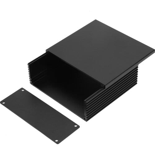 Circuit Board PCB Instrument Aluminum Cooling Box DIY Electronic Project Enclosure Case PCB Aluminum Shell 40X110X100mm