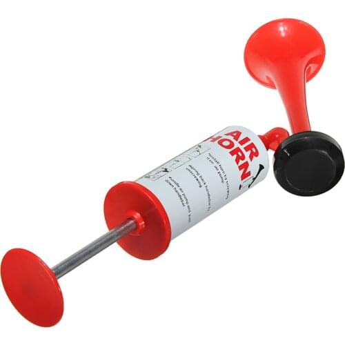 Hand Held Air Horn Pump Trumpet Loud Noise Maker Sports Boating Warning