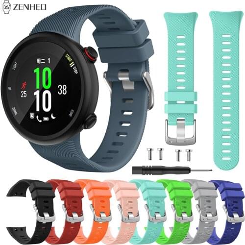 Silicone Bracelet Strap For Garmin Forerunner 45 45S Smart Watch Band Replacement Watchband
