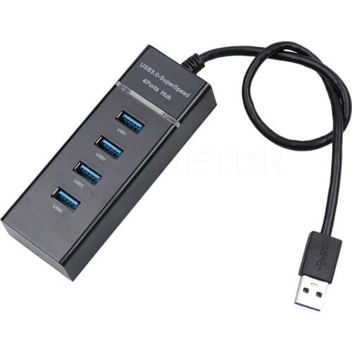 USB Hub 4 Ports High Speed HUBs Hi-Speed 4 Port USB 3.0 Multi HUB Splitter Expansion For Desktop PC Laptop Adapter