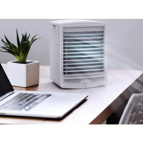 Youpin Smart Air Cooling Fan Air Conditioner Human Body Sensor 500ml Water Tank Desktop Air Fan For Office Bedroom with Ice Box