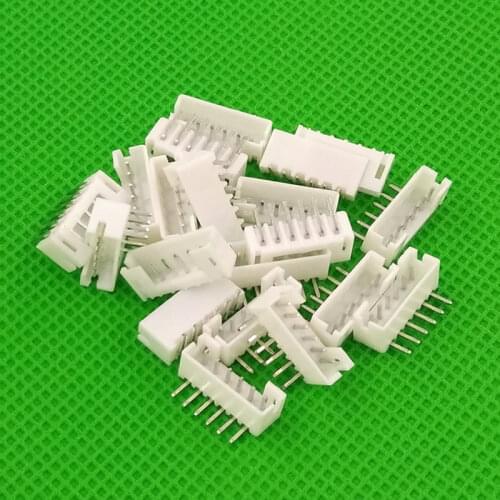 1000pcs/LOT male right angle material PH2.0 2mm 6pins Connectors Leads pin Header PH-6AW 2.0mm 6pin
