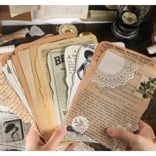 25 Sheets Journal Decorative Stickers Book Scrapbooking Stick Label Diary Stationery Album Vintage Study Stickers