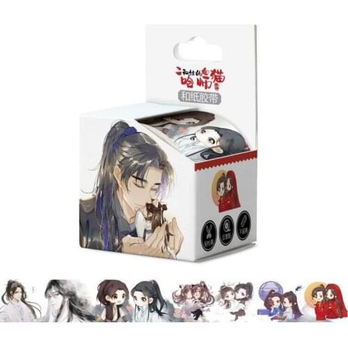 4cm*5m Anime Bai Mao Shi Zun Washi Tape Cartoon Adhesive Tape DIY Scrapbooking Sticker Label Masking Tape