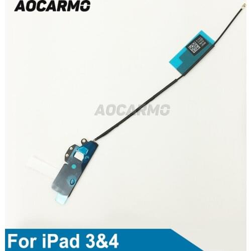 Aocarmo NEW WiFi Wireless Antenna Flex Cable Replacement Cable/Ribbon For iPad 3 & 4