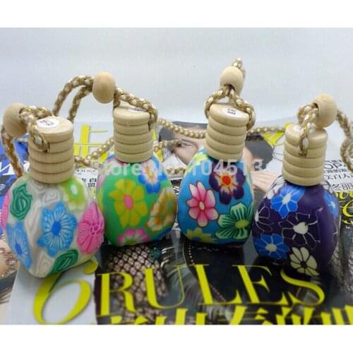 Hot selling good quality polymer clay bottles mini empty bottles on wholesale 100pcs/lot free shipping