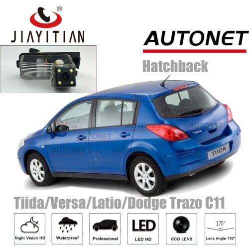 JIAYITIAN Rear view Camera For Nissan Tiida/Versa/Latio C11 Hatchback 2004~2012/CCD/Night Vision/Reverse Camera/Backup Camera