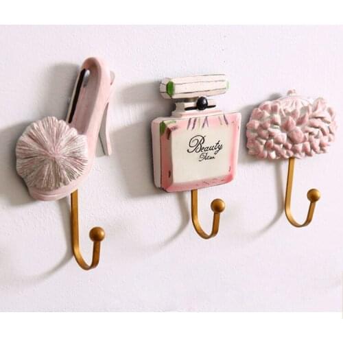 Creative Wall Entrance Hook European Home Furnishing Clothes Hook Hanger Bedroom Wall American Country