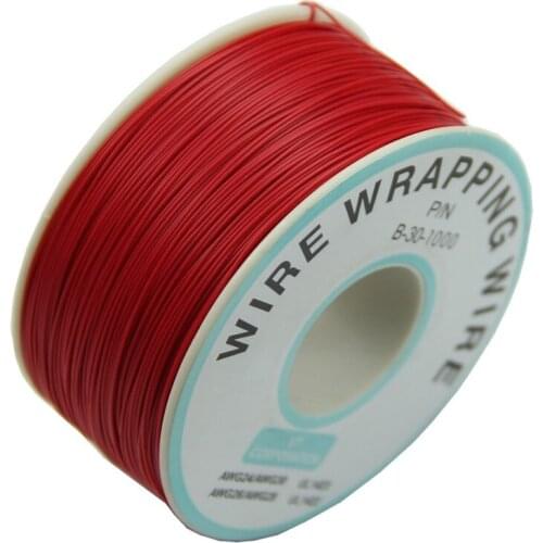 LBER 0.25mm Wire-Wrapping Wire 30AWG Cable 305m New (Red)