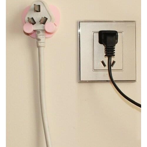 Hot Selling Creative Home Anti-mixing Safe and Convenient Power Plug Hook Power Cord Finishing Child Safety Supplies One