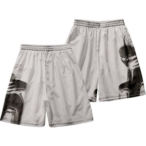 High Quality Bottoms Elastic Waist Mens New Fashion Shorts Summer Casual Shorts Hot Sale Beach Shorts