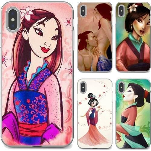 Chinese-Japan-Style-Anime-Mulan For Huawei Nova 2 2i 3 3i Y3 Y5 Y6 Y7 Y9 Prime 2015 2016 2017 2018 2019 Soft Skin Case