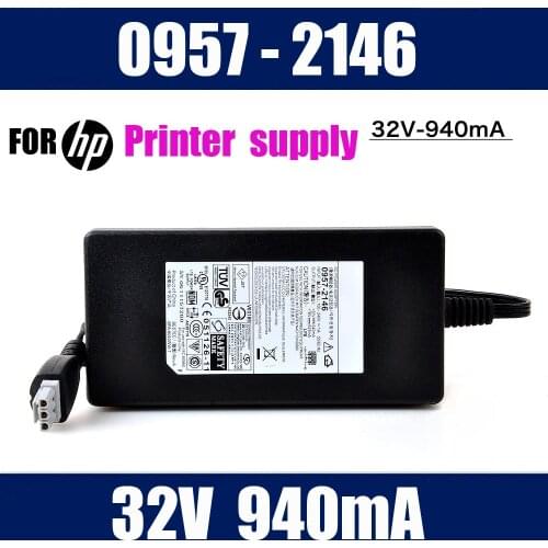 ORIGINAL for HP printer Scanner 0957-2146 32V 940mA 16V 625mA AC Adapter Charger Power supply 0957-2094 2178 2146 4466 4401