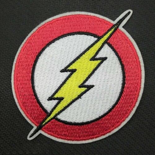 Full Embroidered Flash Iron On Embroidered Clothes Patches For Clothing Stickers Garment Wholesale