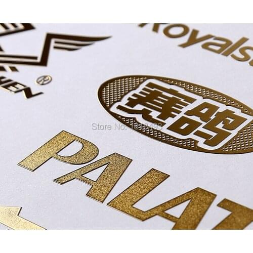 Custom computer telephone thin gold silver metal label adhesive stickers OEM luxury metallic foil metal sticker