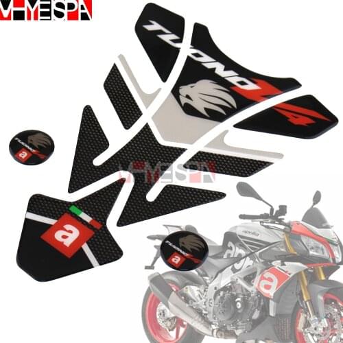 Motorcycle Tank Pad Protector Fish Bone Sticker For Aprilia TUONOV4 TUONO V4 Tuonov4 2021 Rf