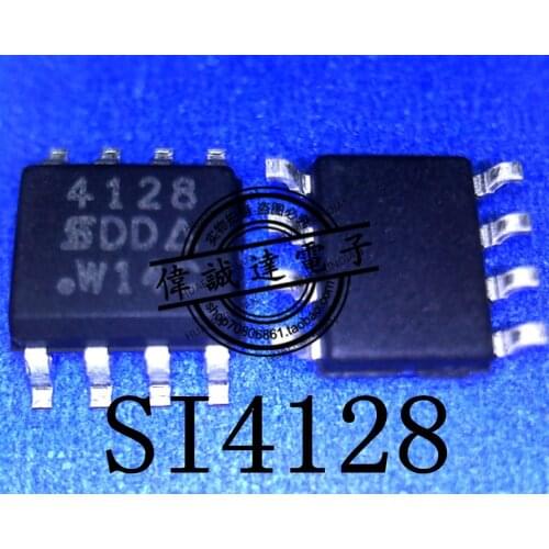 1Pieces New Original SI4128DY-T1-GE3 SI4128DY-T1-E3 SI4128 SOP-8 In Stock Real Picture