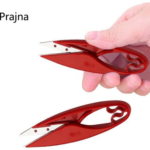 1Pcs Sewing Scissors Yarn Shears Thread Scissors Embroidery Cross-stitch Cutter Scissor U Thread Scissors for Fabric