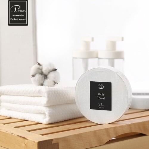 3Pcs 140*70cm Portable Compressed Bath Towel Washcloth Cotton Thickened High Quality Travel Hotel Camp Trip Microfiber Magic BBQ