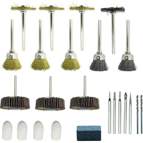 350 pieces of electric grinder accessories in a box can be cut, polished, and rust removed