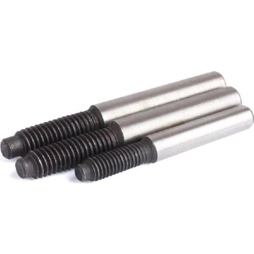 5/2/1PCS M12 M16 screw tail taper pin /external thread taper pin heat treatment polishing cone pin high strength cone pin GB881