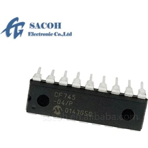 5PCS/lot New OriginaI CF745-04/P CF745 or CF745-04/SO CF745-04 DIP-18 8-Bit CMOS Microcontroller
