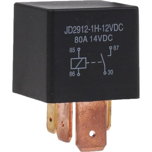 Automotive Relay 4 Pin 12V 80 amp SPDT Split Car Vehicle Truck Boat Spotlight