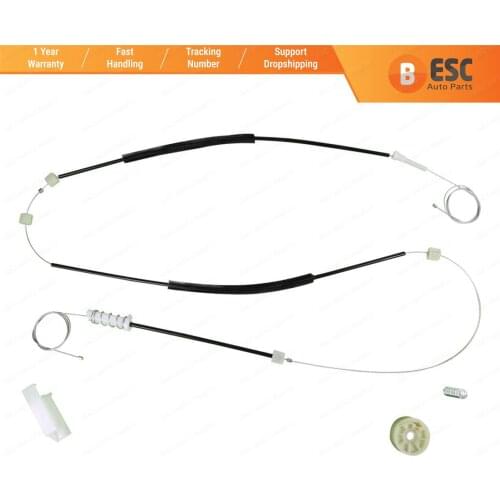 ESC Auto Parts EWR993 Electrical Power Window Regulator Repair Kit Front Left Door for Audi TT MK2 Typ 8J, 2006-2014