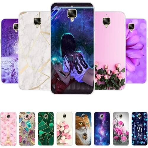 For OnePlus 3t Case Oneplus 3 Back Cover Ultra Thin Silicone Cartoon For Oneplus 3T Cover One Plus 3 Three Phone case Soft Coque