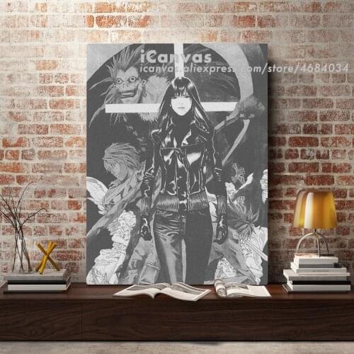 Naomi Misora Death Note Anime Decoration Prints Canvas Home Decor Dorm Living Room Bedroom Poster Painting Wall Art