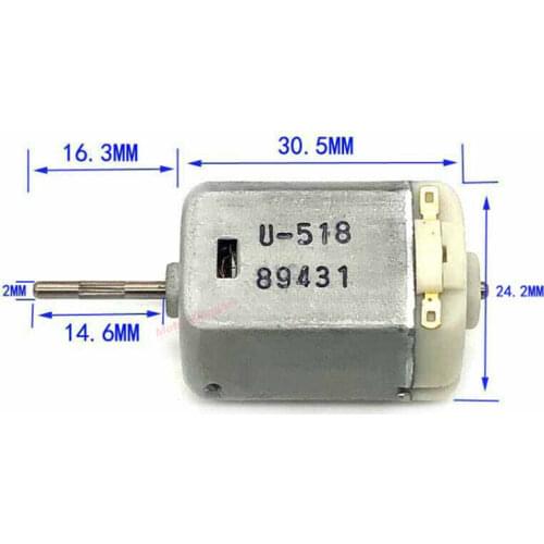 FC-280PC Carbon Brush DC Motor 6V-24V 12V 5600RPM Micro 24mm* 30mm Electric motor For Auto parts