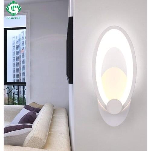 Wall Lamps Porch Light Bedroom LED Modern Sconces Lighting Fixtures Decor Indoor Loft Sconce Bedside Room Restaurant Corridor