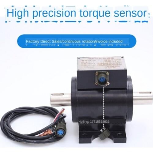 Customized factory direct rotation torque sensor motor torque speed measuring instrument torque power detector 5Nm50N