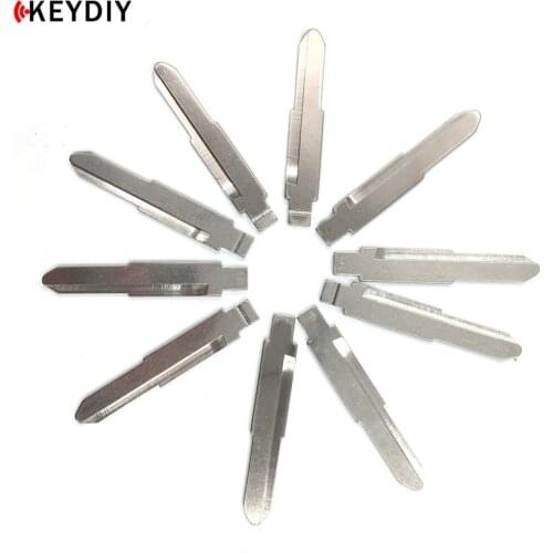 KEYDIY 10 pcs/lot Metal Blank Uncut Flip KD Remote Key Blade 16# HY21U For Kia Mitsubishi Suzuki Alto Replacement