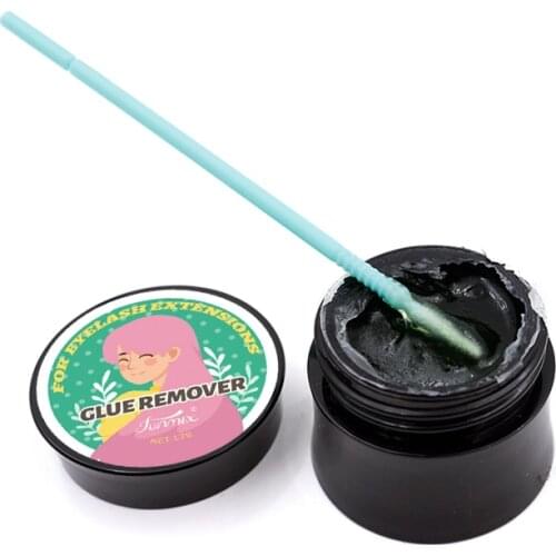 2021 FUNMIX New 12g Professional Eyelash Extension Glue Remover Cream For Lashes Remover Safe And Non-irritating