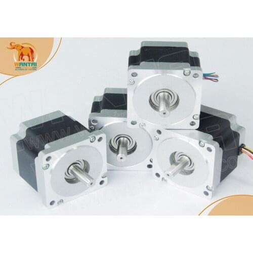 Great CNC! Wantai 4PCS Nema34 85BYGH450D-007 890oz 94mm 2A CE ROHS ISO CNC Router Engraver Grind Foam Embroidery Plastic