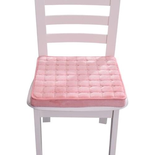 7 Colors Available Chair Cushion Thicken Office Sofa Seat Mat Comfortable Chair Cushion Modern Seat Cushions Soft Sit Pad Q