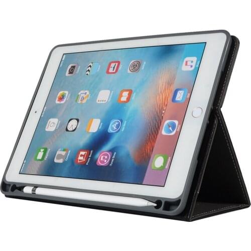 Premium Flip PU Leather Case Stand Cover Auto Sleep/Wake With Pencil Holder Hand Strap For iPad Pro 9.7 A1673 A1674 A1675 Tablet