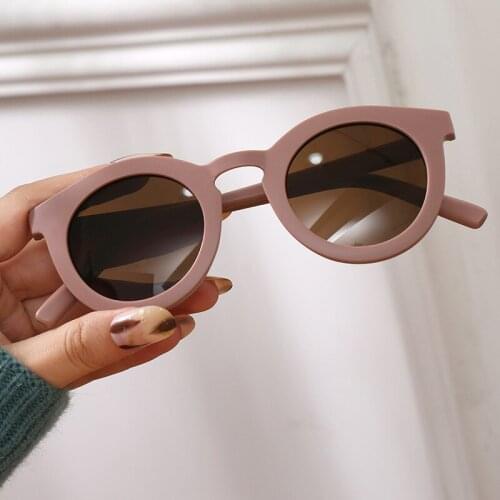 2021 New Arrivals Round Sunglasses For Ladies Men Oversized Outside Driving Sun Glasses Colorful Unisex Ladies Travel UV400