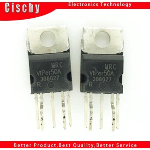 10pcs/lot VIPER50 viper50A TO-220F In Stock