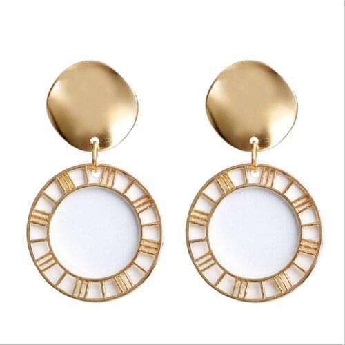 Женские золотые серьги Beadia China At AliExpress