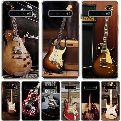 Music score Musical violin guitar Phone Case For Samsung Galaxy A50 A70 A30S A51 A71 A10 A20E A40 A90 A20S M30S A6 A7 A8 A9 Plus